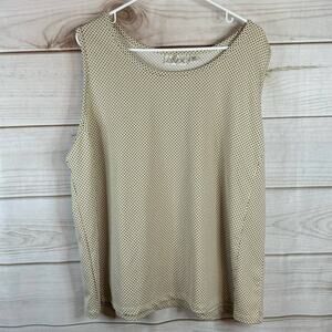AVX Brown Sleeveless Top Size 22/24